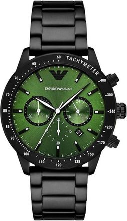 Emporio Armani Accessoires, Heren, Zwart, ONE Size, Ar 11472 Horloge