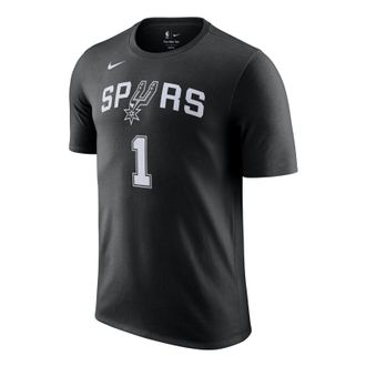 Nike San Antonio Spurs Victor Wembanyama NBA T-Shirt Black DR6397-018