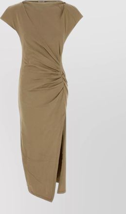 Isabel Marant nadela dress cap sleeves midi slit
