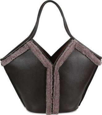 Hereu Calella Leather Shopping Bag