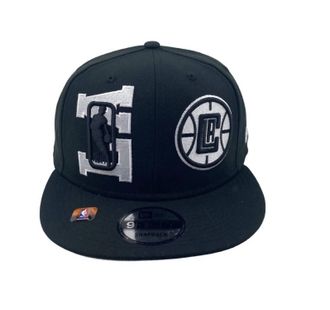 New Era Mens Los Angeles Clippers 9Fifty Snapback Hat In Black
