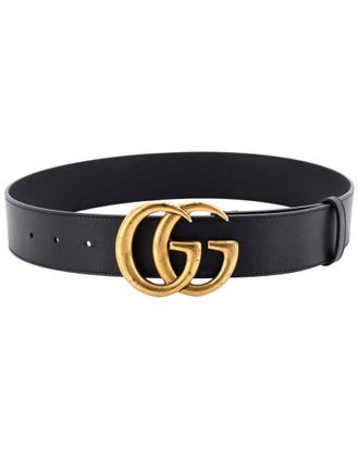 Gucci Gg Marmont Belt Leather Extra Wide (Authentic Pre-Loved)
