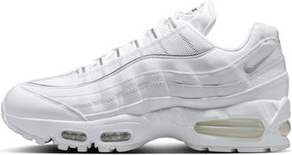 Nike Womens Air Max 95 Big Bubble Shoes with Reflective Accents in White | IB6397-100