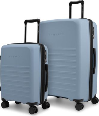 Bugatti Bugatti - Seoul 2 Piece Hardside Luggage Set with Expansion - Blue at Nordstrom