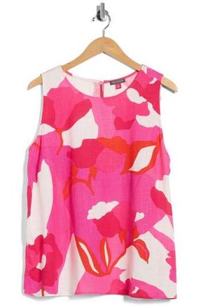 Vince Camuto Sleeveless Top in New Ivory Poppy Print at Nordstrom Rack, Size 2 X