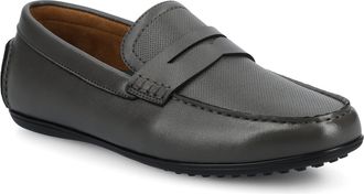 Vance Co. Vance Yates Medium and Wide Width Perforated Slip-on Driving Penny Loafer