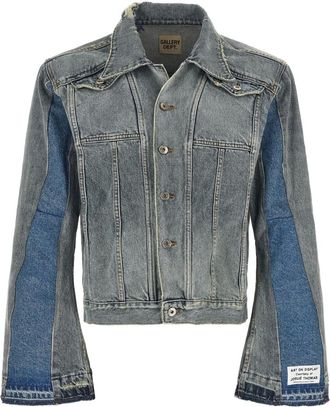 Gallery Dept. Heren, Jassen, Blauw, Maat: L Katoen