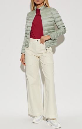 Moncler Lans Puffer Jacket, Womens, Green