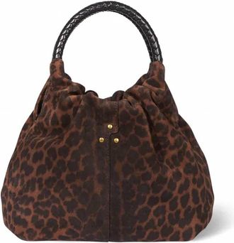 Jerome Dreyfuss Womens Gordi Small Hobo Bag In Leopard Natural