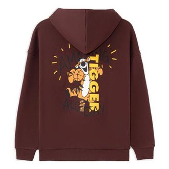 Li-Ning x Disney Crossover Series Casual Loose Pullover Burnt Brown AWDRH39-2
