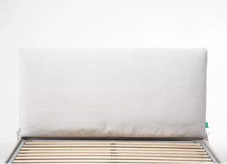 OEM Testiera Matrimoniale In Tessuto soffy Panna 160 Cm
