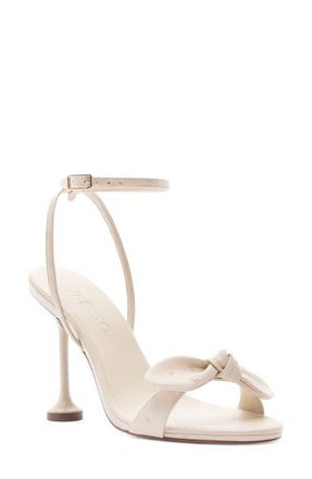 Arezzo Addie Ankle Strap Sandal in Panacota at Nordstrom, Size 9.5