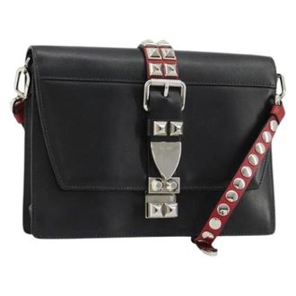 Prada Pre-owned Cross Body Bags, female, Black, Size: ONE SIZE Pre-owned Vintage Shoulder Bag