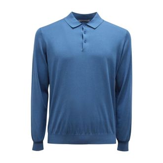 KANGRA Polo Rasata Calata - Heren - Tops - Blauw - Maat: M Katoen