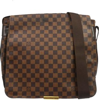 Louis Vuitton Bastille Damier Brown Canvas Handbag (Pre-Owned)