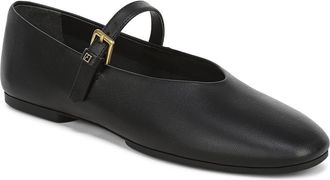 Franco Sarto Odilia Mary Jane Flat in Black at Nordstrom, Size 5.5