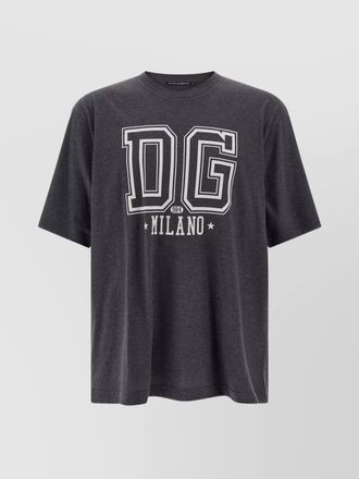 Dolce & Gabbana cotton logo print t-shirt