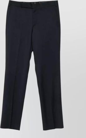 Lardini mens attitude drop regular wool trousers