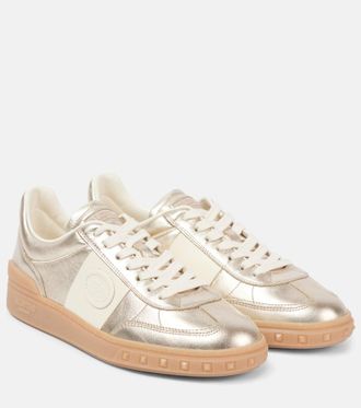 Valentino Garavani Multicolor Suede Upvillage Sneakers from