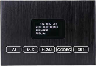 OEM Codificador De V&iacute;deo Hdmi 4k H.265 Con Pantalla, Codificador Hdmi A Rtmp, Doble Usb 2.0 Para Grabaci&oacute;n, Bucle Hdmi, Compatible Con Onv/hk, Transmisi&oacute;n