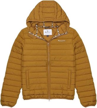 Aquascutum Down Jassen - Heren - Winterjassen - Bruin - XL - Nylon - Jassen