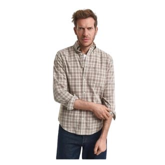 GANT Hombre, Camisas, Multicolor, Talla: L