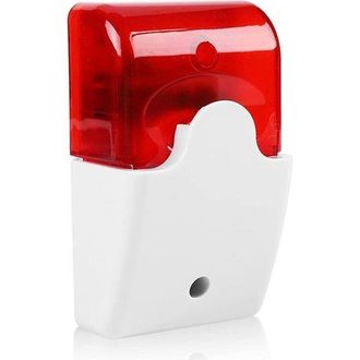 OEM Sirena Estrobosc&oacute;pica Con Cable, Mini Sirena Estrobosc&oacute;pica Con Cable De 12 V Cc, Alarma Sonora, Sirena Con Luz Estrobosc&oacute;pica Roja, Para Sistema De A