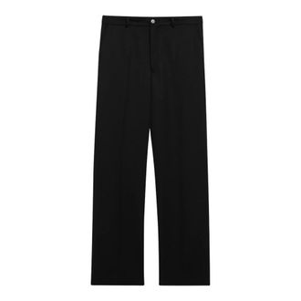 Balenciaga Wide Trousers, male, Black, Size: S Too Far Tailored Pants