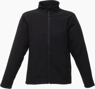 Regatta Mens Regatta Mens Reid Water Repellent Softshell Jacket - Black - Size: 44/Regular