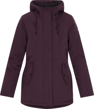 Dreimaster Dreimaster winterjas Dames donker paars
