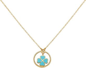 Italian Gold, Inc 14K Turquoise Pendant