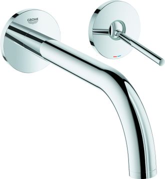 GROHE Mezclador De Lavabo Con 2 Orificios Atrio 19918 Fms 221mm Oro Rosa Brillante