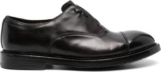 Premiata Brass Derby Schoenen - Heren - Nette schoenen - Zwart - 45 EU - Leer - Schoenen