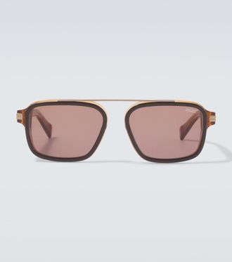 Ermenegildo Zegna Square sunglasses