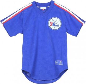 Mitchell & Ness NBA T-shirt Marca - Heren - T-shirts - Blauw - M - Tops