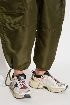 Golden Goose Lightstar Sports Shoes, Womens, Cream