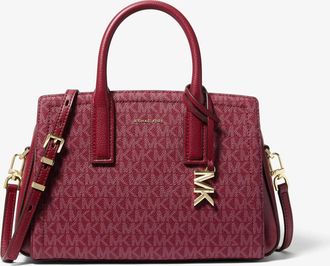 Michael Kors Laila Small Signature Logo Satchel
