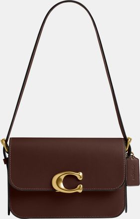 Coach Womens Sage Shoulder Bag - Brown Leather - One Size
