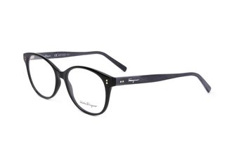 Ferragamo Ferragamo Womens 53 mm Black Grey Marble Eyeglasses SF2911-004-53