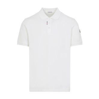 Moncler SS Polo - male - Moncler - Polo Shirts - Beige - XL - Tops