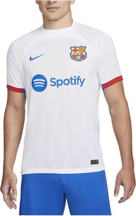 Nike FC Barcelona 2023/24 Stadium Jersey White DX2686-101