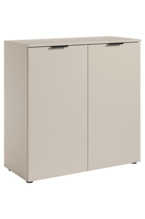 CARRYHOME Kommode, Kaschmir, Kunststoff, 2 F&auml;cher, 90x90x40 cm, Typenauswahl, Beim&ouml;bel erh&auml;ltlich, Kleinm&ouml;bel, Kommoden, Kommoden