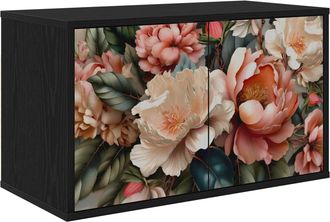 vidaXL Mueble De Tv Montado En La Pared Borne 69 X 33 X 40 Cm Vidaxl
