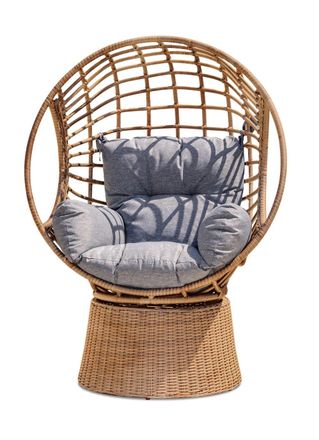 DCB Garden Balanc&iacute;n de jard&iacute;n de resina trenzada