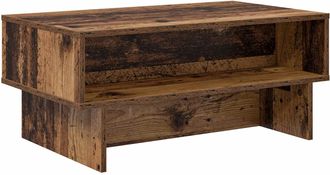 vidaXL Mesa De Caf&eacute; Madera Vieja 80 X 46 X 35 Cm Madera De Ingenier&iacute;a Vidaxl