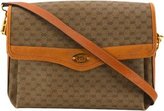 Gucci Gucci Vintage stoffen crossbodytas Micro GG