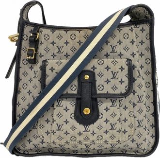 Louis Vuitton Blue Shoulder Bag (Pre-Owned)