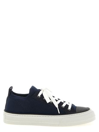 Brunello Cucinelli Womens Precious Toe Sneakers