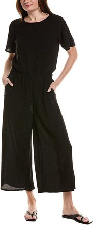 Eileen Fisher Eileen Fisher Round Neck Wide Jumpsuit