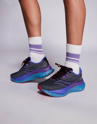 Saucony Endorphin Speed 4 Fast & Light - Sneakers da corsa color ombra-Nero